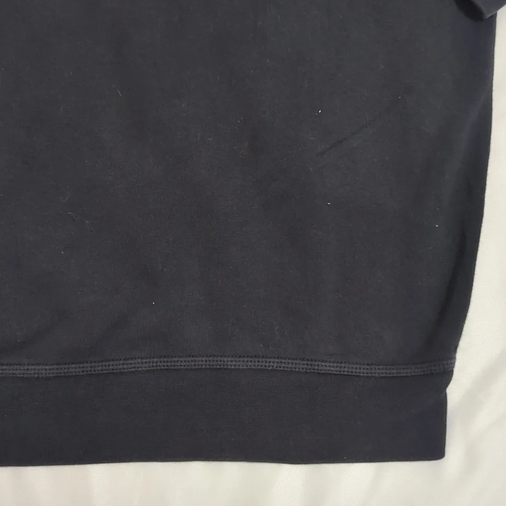 Nike Sportswear Solo Swoosh Men's Fleece Crew, Color Black Size 3XL